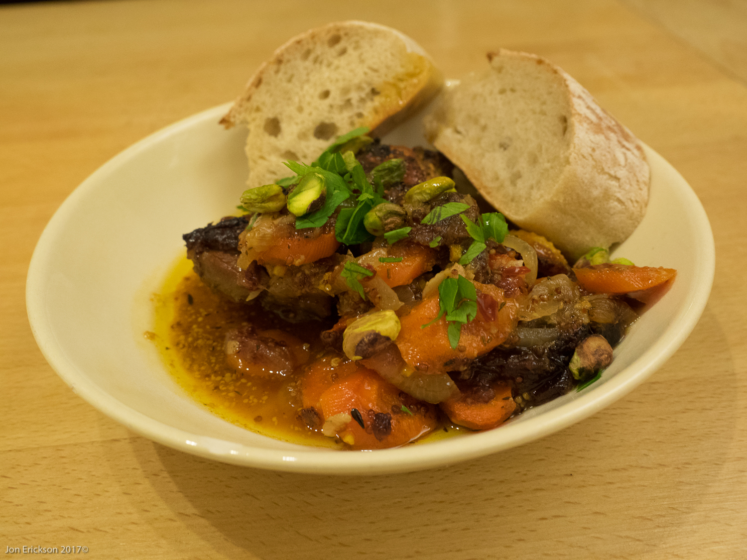 Sweet & Spicy Roast Chicken with Carrots, Dates & Pistachios